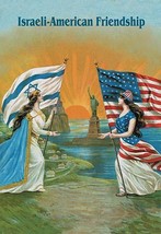 Israeli American Friendship 20 x 30 Poster - £20.52 GBP