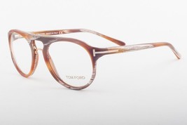 Tom Ford 5007 Q41 Marble Brown Eyeglasses TF5007 Q41 51mm - $189.05