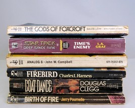 Pocket Books Science Fiction &amp; Horror Lot of 6 Vintage 1st Printing Paperbacks - £15.47 GBP