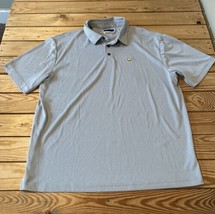 Jack Nicklaus Men’s Short Sleeve Polo Shirt Size XL Grey BJ - £14.71 GBP