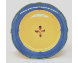 FOUR Pfaltzgraff Secrets Of Pistoulet Fleur De Lis 11” Dinner Plates Jan... - $39.99