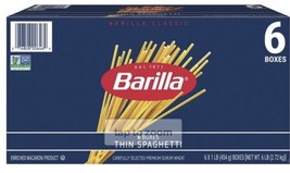 Pasta Thin Spaghetti (16 Oz., 6 Pk.) Shipping The Same Day - $29.99