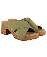 Kork-Ease Women&#39;s Tatum Leather 2-3/4&quot; Heel Slide Sunflower Platform San... - $1,639.92 MXN