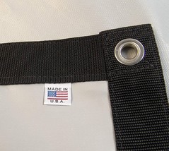 Tarp, Gray, Durable, Waterproof, 10 Oz. Vinyl w/ Reinforced Edges - $533.27 MXN+