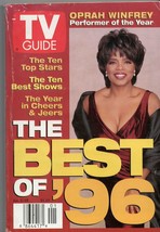 Jan 4 1997 TV Guide Magazine Best of 96 O Winfrey - £7.73 GBP