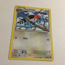 2016 Fletchinder Stage 1 Uncommon Pokemon Card 95/114 - £2.24 GBP