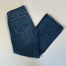 J. Crew Vintage Bootcut Dark Blue Jeans Mens Size 34 X 34 Denim - £15.75 GBP