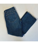 J. Crew Vintage Bootcut Dark Blue Jeans Mens Size 34 X 34 Denim - £15.78 GBP