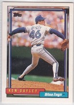 M) 1992 Topps Baseball Trading Card - Ken Dayley #717 - $1.97