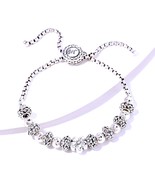 John Hardy JAI  Symbols of Love Adjust Sterling Silver Bracelet  XS-AVG ... - £157.17 GBP