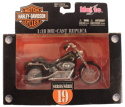 Maisto 1:18 Harley Davidson Series 19 1984 FXST Softail Motorcycle - €11,38 EUR