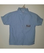 Gymboree Jack&#39;s Garage Rusty Wrench Button Front Shirt Boys 4 Mechanic C... - $12.58