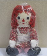 Vintage 1970&#39;s Raggedy Ann Doll Embroidered Face 2 Faced Awake or Sleepi... - $49.49