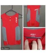 2xu Biking Windshirt Mens XL Red Compression  - $11.29