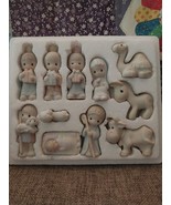 Enesco Precious Moments Nativity Set #E2395 11 Piece Set Vintage 1982  EUC - $1,505.34 MXN