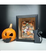 Halloween Shadow Box Glass door 8&quot; x 10&quot; x 4&quot; INSIDE DIMENSIONS - $61.30