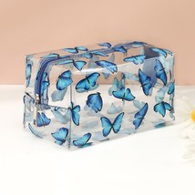 Clear Makeup Bag Fashion Transparent Travel Portable Mini Wash Storage Bags Stra - £22.23 GBP
