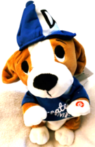 Gemmy Animated Singing Dancing GDFR Fathers Day Plush Dog With DAD HAT - £18.36 GBP