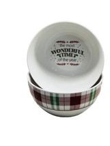 ROYAL NORFOLK Ceramic The Most Wonderful Time Of The Time Cereal /SERVIN... - £22.06 GBP