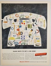 1959 Print Ad Western Electric Manufacturing Bell System Telephones  - £14.67 GBP