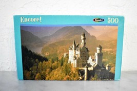 Vintage RoseArt Encore! Bavaria, Germany Castle Puzzle 500 Pieces 10-3/4" x 18" - $14.20