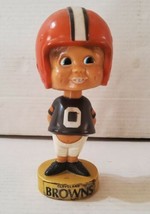 Vintage 1975 Cleveland Browns Bobble Head Realistic Face Head Nodder 7.5&#39;&#39; Ohio  - £135.87 GBP