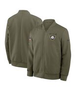 Mens Steelers Salute to Service 2025 Sideline Full-zip Bomber Jacket - O... - €86,29 EUR