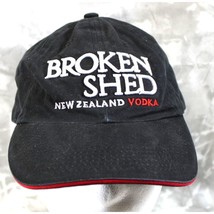 New Zealand Vodka Broken Shed Black Hat Cap Break Free Adjustable - £4.97 GBP