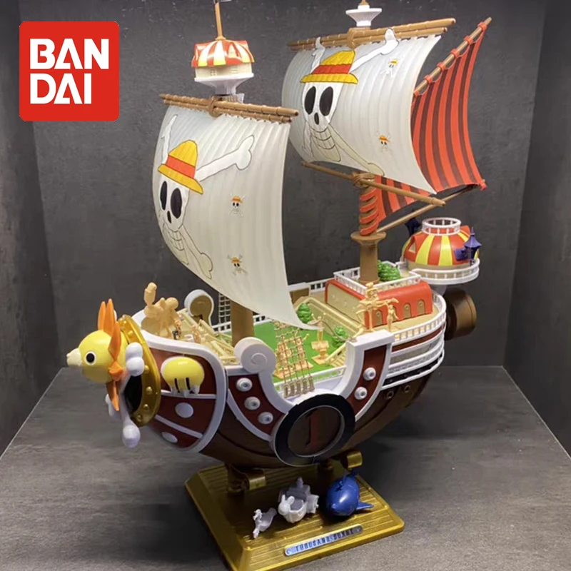 Bandai Original One Piece Assemble Model Thousand Sunny Going Merry Boat Ship - £76.63 GBP+