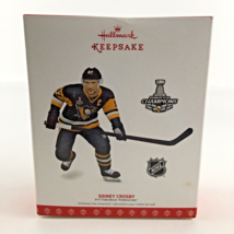 Hallmark Keepsake Ornament Hockey NHL Pittsburgh Penguins Sidney Crosby New 2017 - £19.42 GBP