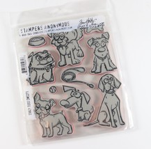 NEW Stampers Anonymous CMS-271 Tim Holtz &quot; Crazy Dogs &quot; Cling Stamps - £17.34 GBP