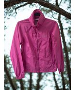 Columbia Women’s Hooded Rain Jacket Pink Magenta Size XS Lightweight Win... - $33.28 CAD