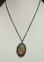 Chain Necklace LEAP FEARLESSLY Locket Kelly Rae Roberts Jewelry - $7.99