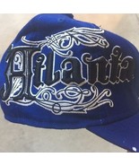5950 New Era Atlanta Braves Blue Baseball Hat - £13.02 GBP