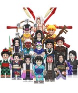 Demon Slayer (2024) Characters 16 Minifigure Building Blocks Toys for Kids - $32.58