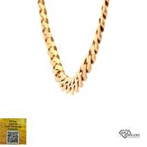 10K Gold Solid 7MM 18&quot; Miami Cuban Chain - £2,255.15 GBP