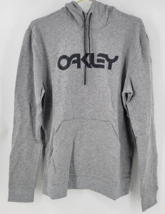 Oakley Hoodie Mens XL Pullover Hoodie 2.0 Granite Gray pouch MSRP $60 NWT - £21.33 GBP