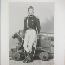 William Bainbridge US Navy American Patriot Steel Engraving Print Antique 1863 - £27.52 GBP