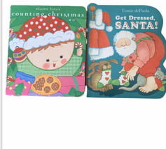 Lot Of 6 Children’s Christmas Board Books Baby Toddler Barney I Spy Katz Depaola - £13.44 GBP