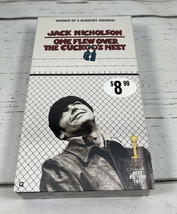 One Flew Over The Cuckoo&#39;s Nest Jack Nicholson VHS Tape Sealed New 1993 - £5.65 GBP