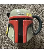 Star Wars Boba Fett Ceramic Sculpted Mug 20oz Side Handled Lucas Films - $10.95