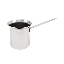 Korkmaz Classic Stainless Steel Coffee Pot, 8 Ounces, Silver Finish - $81.49
