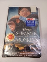 Disney&#39;s Summer Of The Monkeys VHS Tape Brand New Factory Sealed - £11.81 GBP