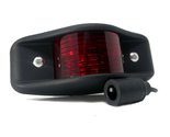 Side Marker Light, Black Housing + Red Lens- 24v LED fits Military Humve... - $34.95