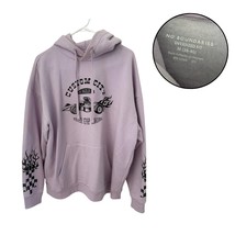 No Boundaries Men’s Medium Purple Hoodie Sweatshirt Oversized Fit Custom... - $16.82