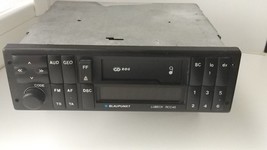 Old Retro Blaupunkt Lubeck RCC45 Car Cassette RDS Radio Player Orange LCD Tested - $69.99