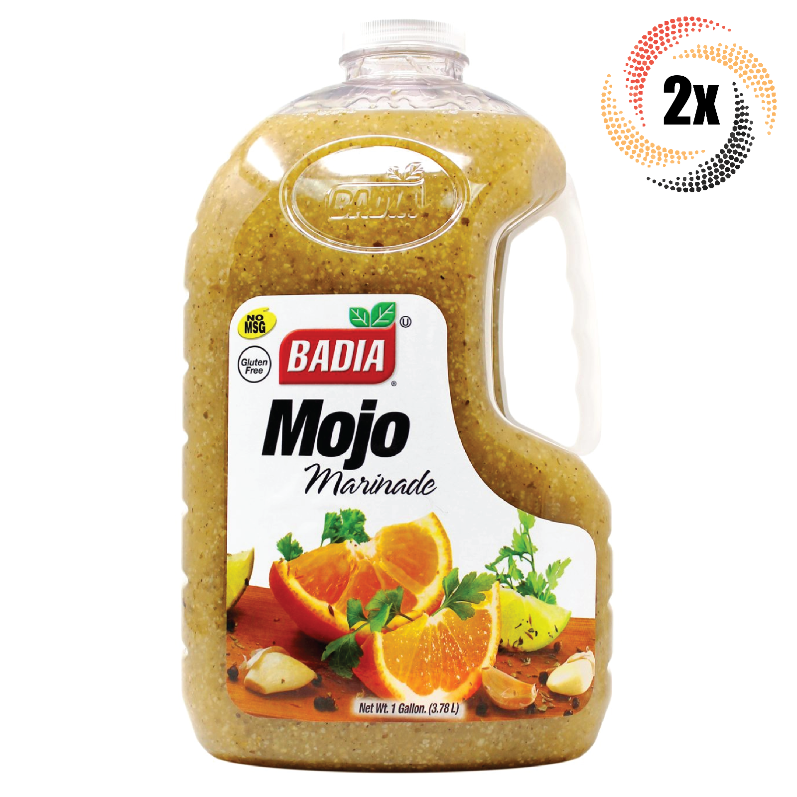 2x Bottles Badia Mojo Marinade Sauce | 128oz | Gluten Free! | Fast Shipping! - £51.91 GBP