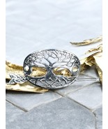 Tree of Life Hair Clip | Elegant Celtic Metal Hair Accessory | Nature De... - $29.16 CAD