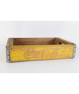 Vtg 60s 1968 Coca Cola Distressed Wood Crate Box Holder Tray Country Far... - $1,456.95 MXN