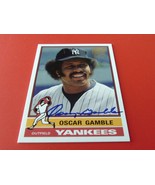 2005  TOPPS #FFA-0G   OSCAR  GAMBLE   HAND  SIGNED  AUTO    NM / MINT OR... - £24.12 GBP